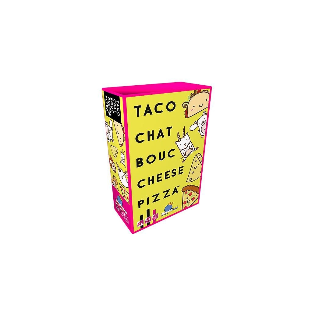 Taco chat bouc cheese pizza