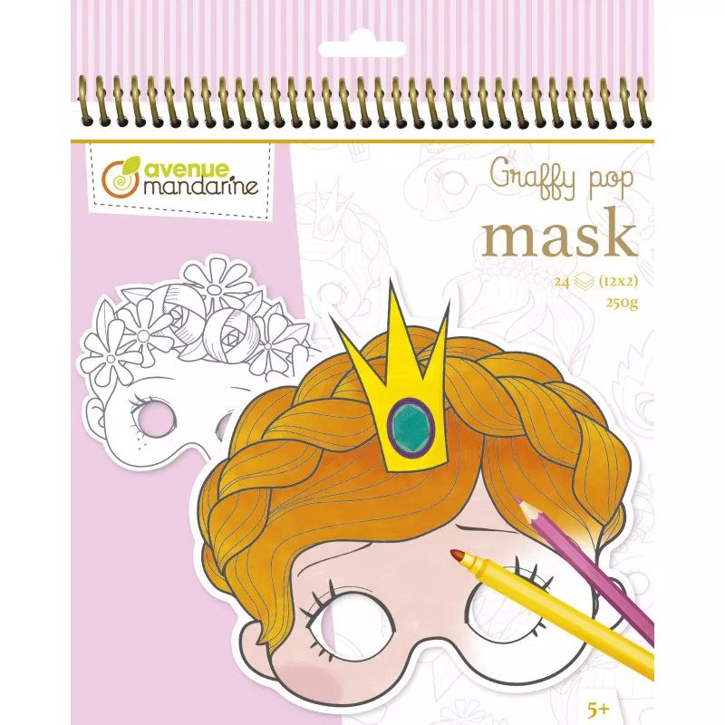 Graffy pop mask Fille