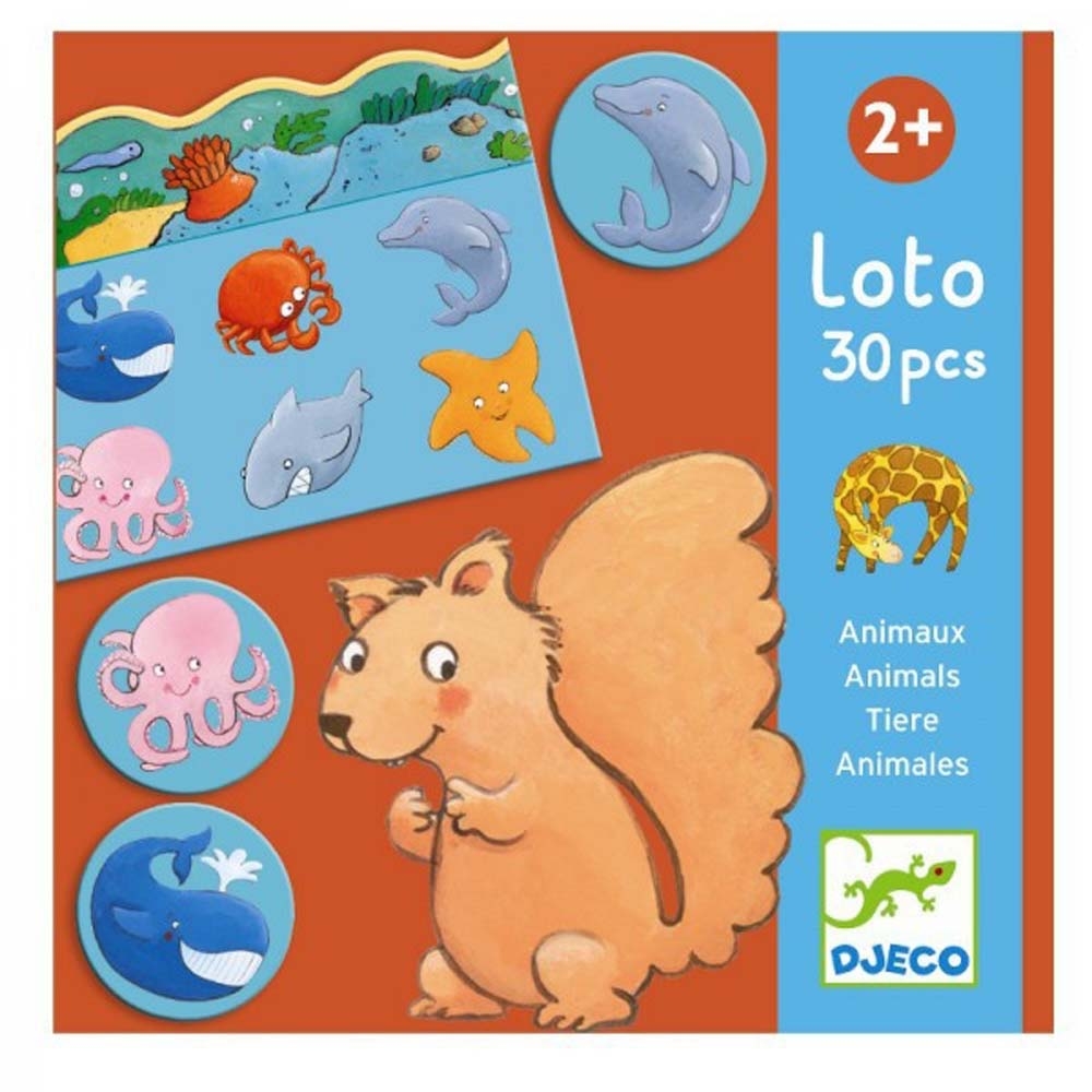 educatif - loto des animaux