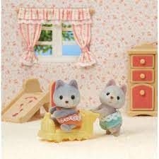 sylvanian - jumeaux husky