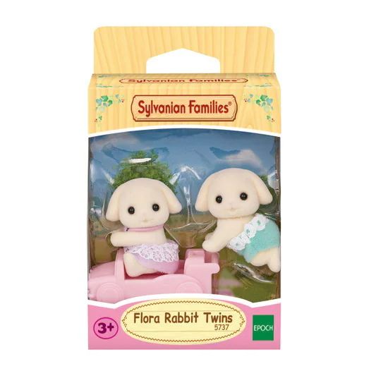 Sylvanian  les jumeaux lapins bélier