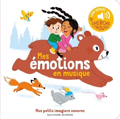 Gallimard - imagier sonore mes emotions en musique