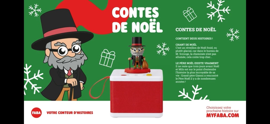 faba figurine contes de noel