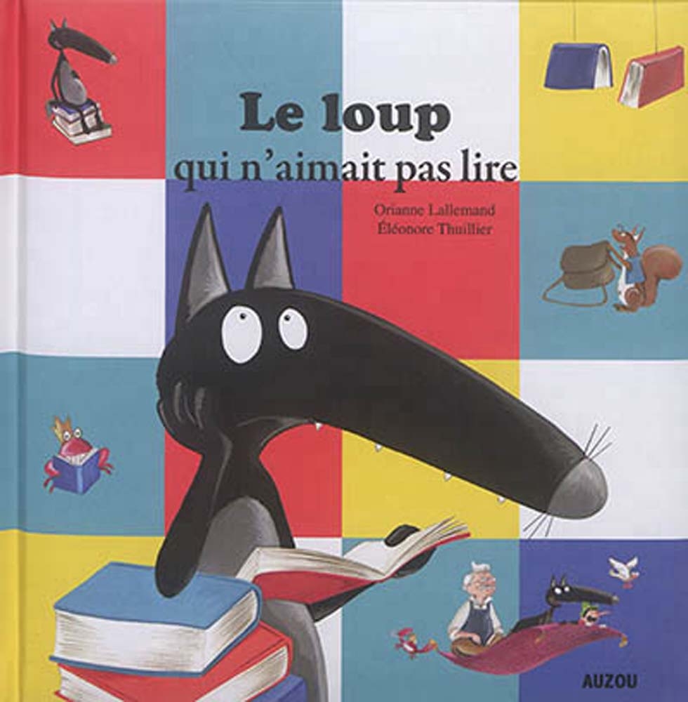 album - le loup qui n aimait pas lire