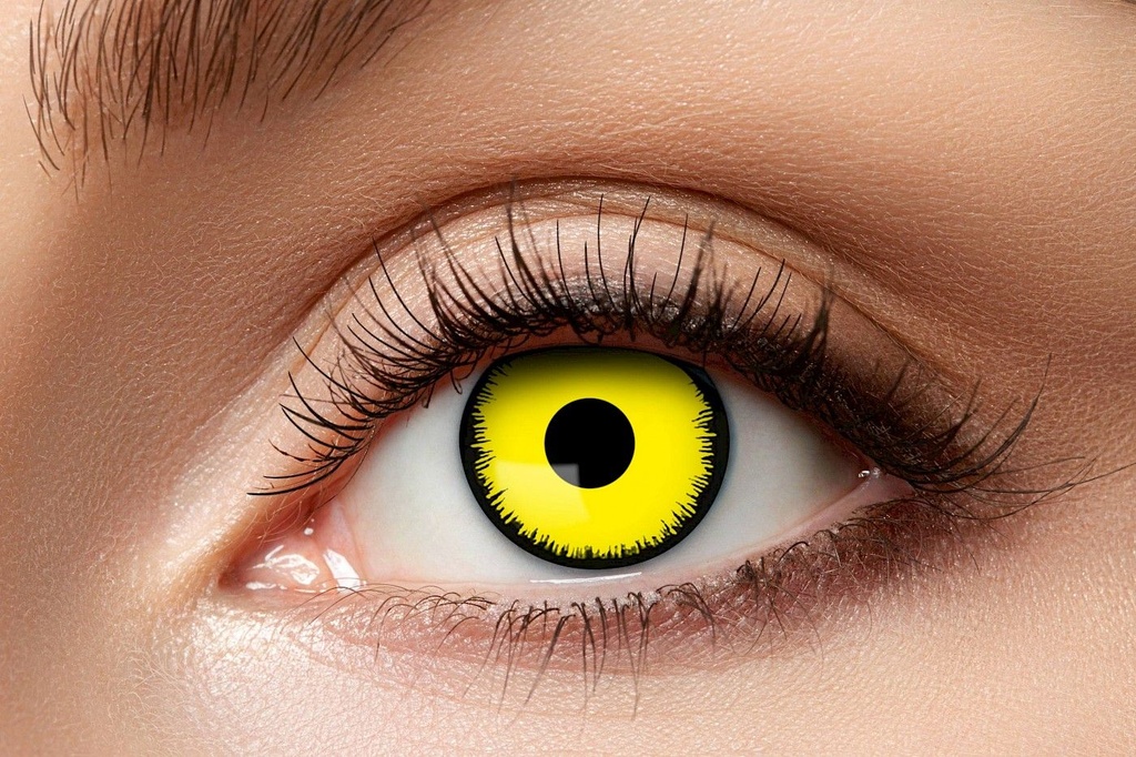 Lentilles 3 mois - manga angelic yellow