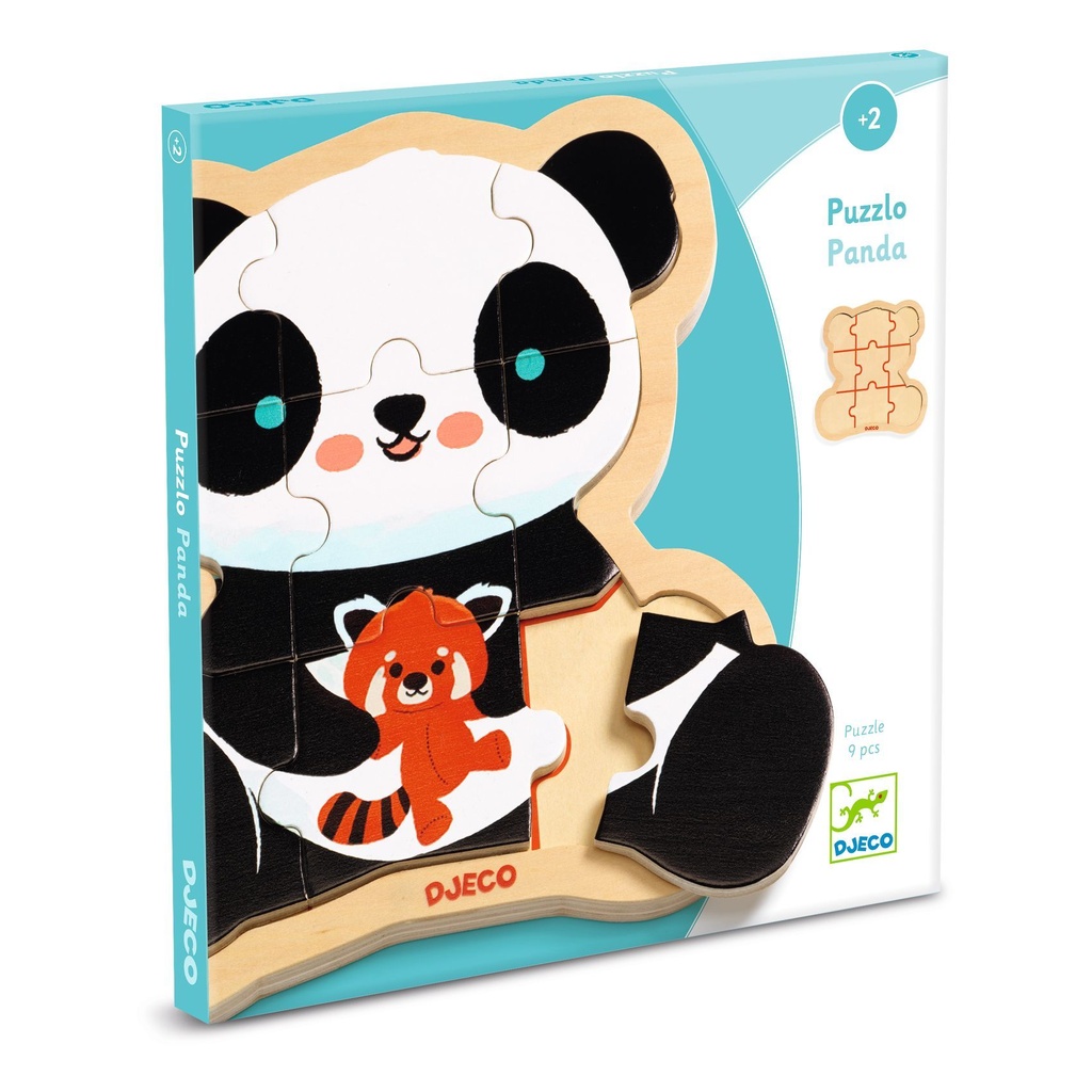 Puzzle 9pces - Panda