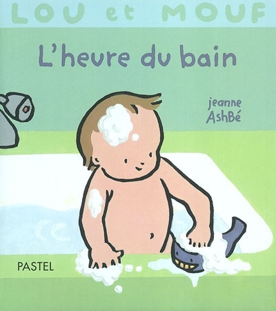 pastel - lou et mouf - l'heure du bain