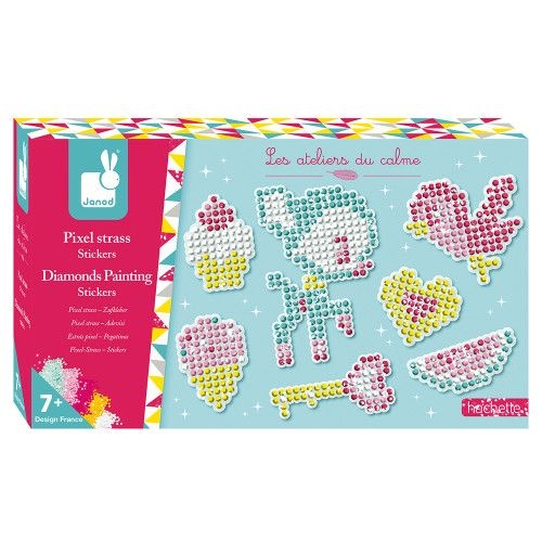 Kit créatif - Pixel strass stickers