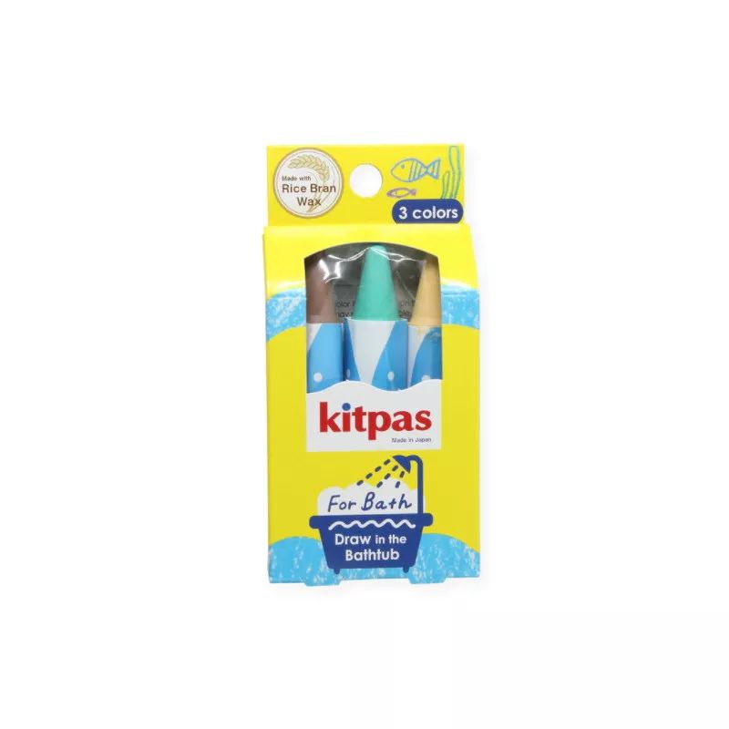 Rice wax kitpas pastel pour le bain - 3 couleurs