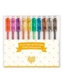 Lovely paper - 10 minis stylos gel classique