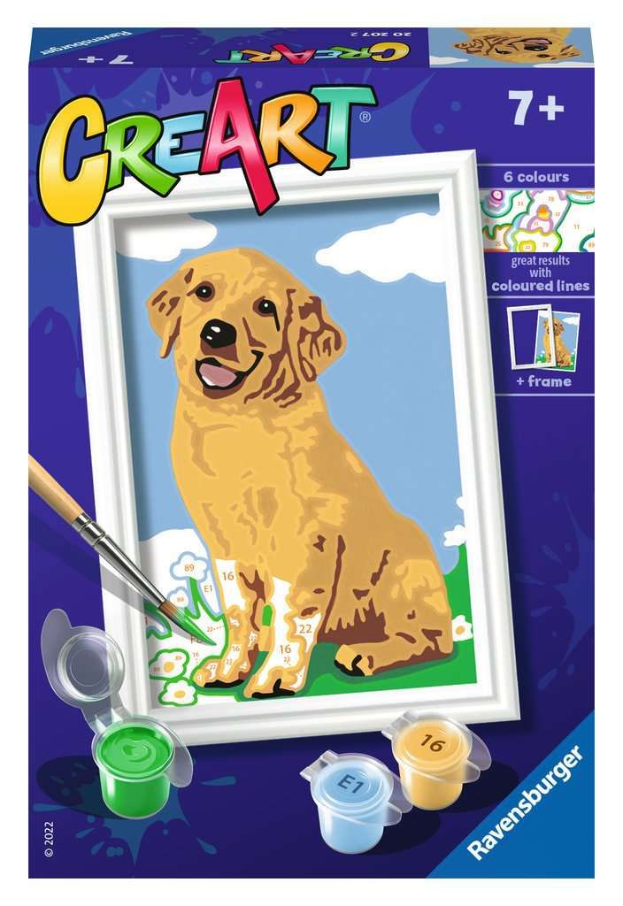 Créart friendly retriever