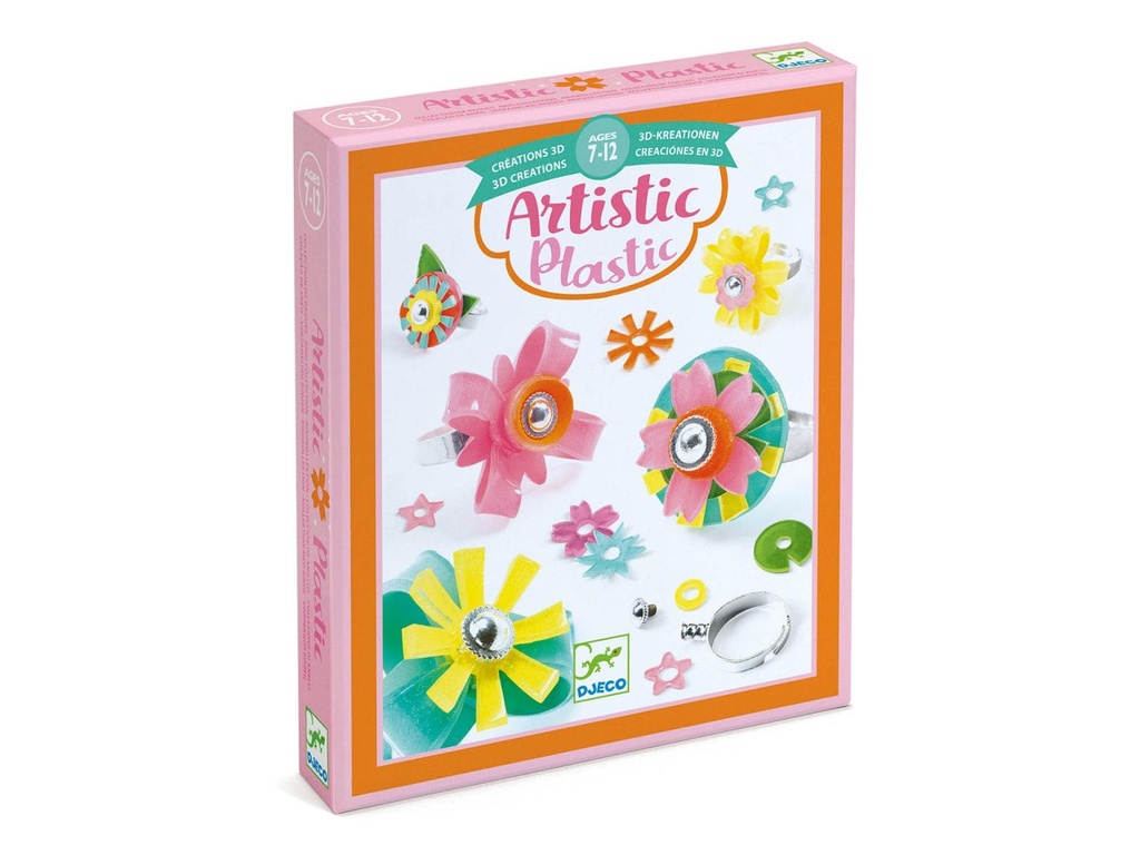 artistic plastic collection de bagues