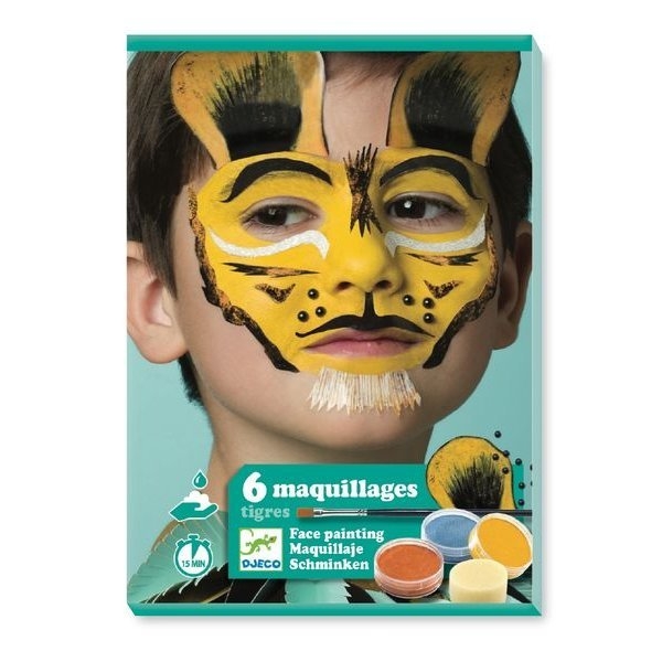 coffret maquillage - tigre