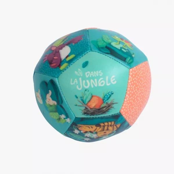 Ballon souple 10cm - Dans la jungle