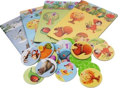 educatif - loto des saisons 16 pieces