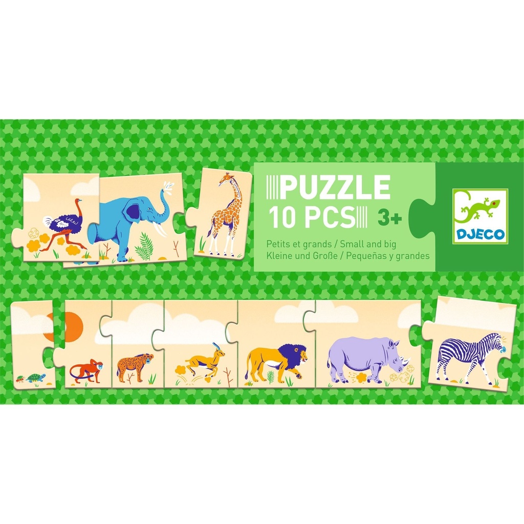 Puzzle duo - puzzle frise petits et grands