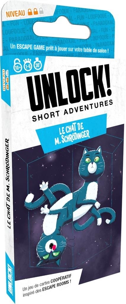 Unlock short adventure - le chat de M. Schrödinger