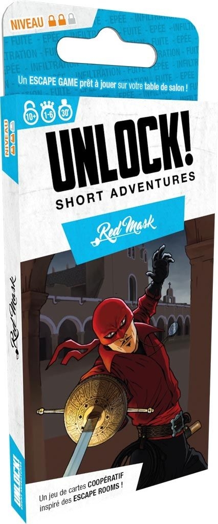 Unlock short adventure - red mask