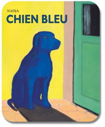 lutin poche - chien bleu