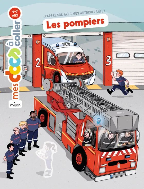 Les pompiers - Mes docs à coller