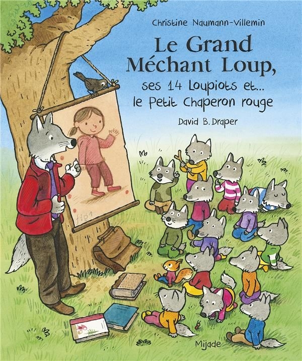 Petit mijade - Le grand méchant loup et le petit chaperon rouge