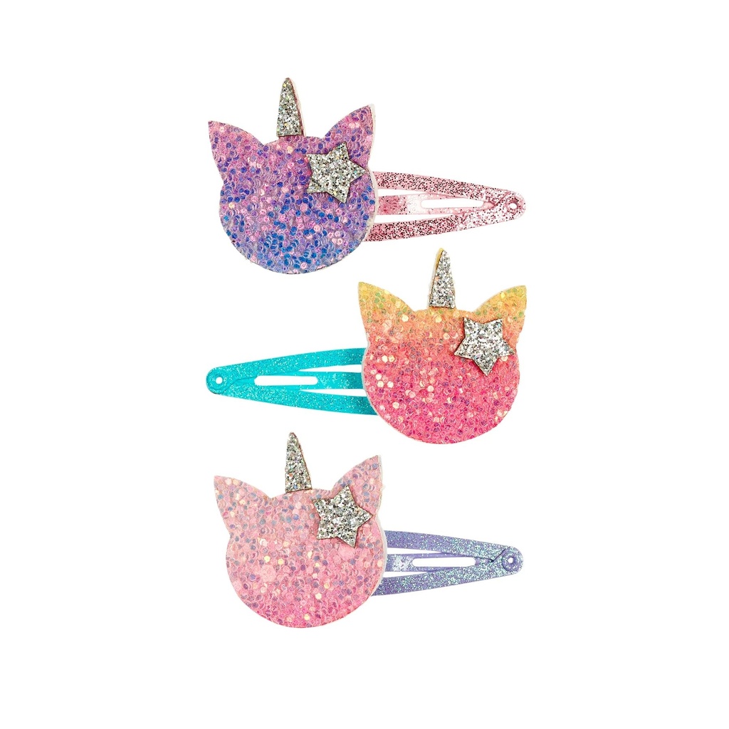 Barrettes Jula, chat (3 pcs, carte, 1 carte)