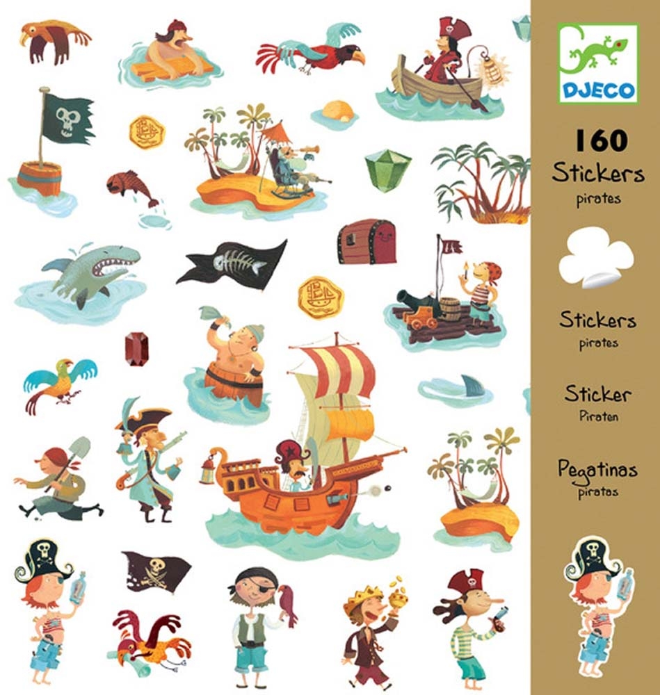 Bricolage - Stickers - Pirates