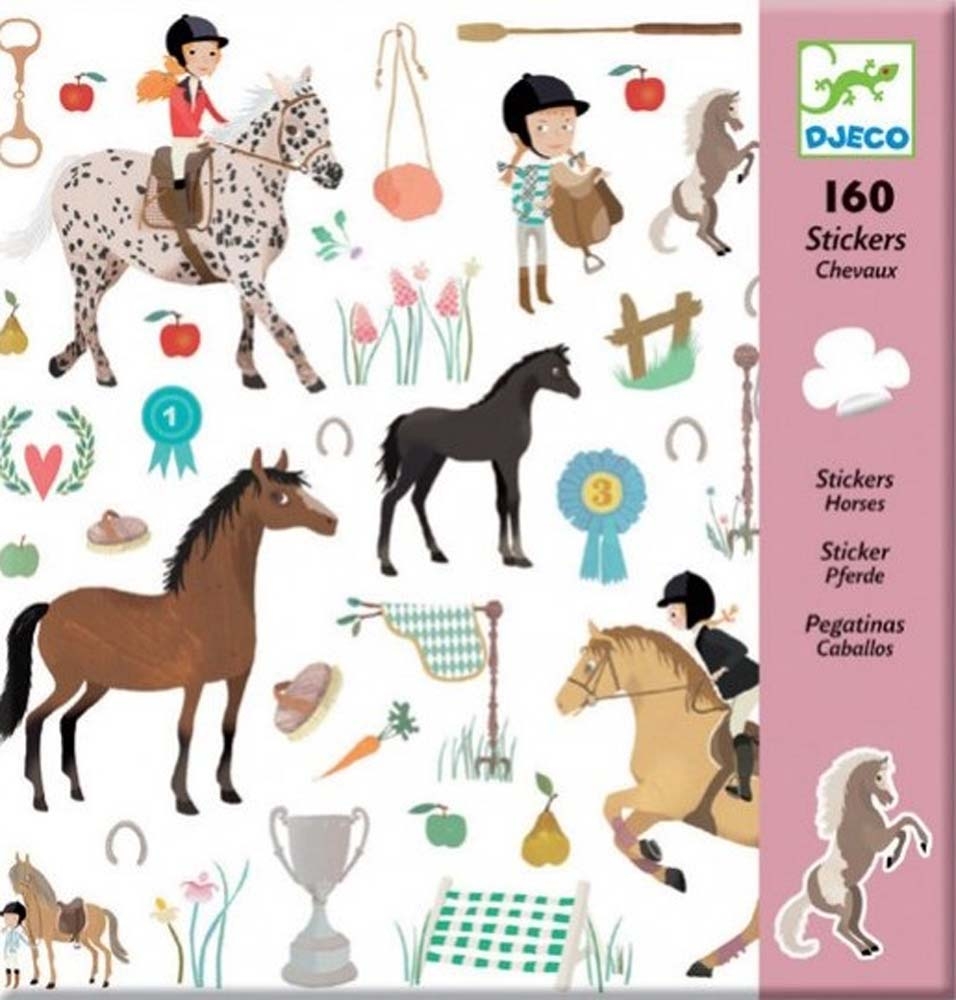 Bricolage - Stickers chevaux