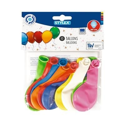 Ballons (10pcs) de baudruche 60cm