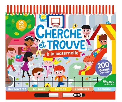 Bloc-notes Cherche Et Trouve a La Maternelle