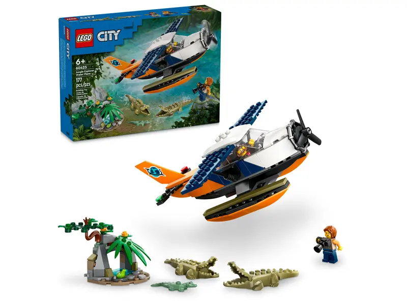 Lego city - L’hydravion de l’explorateur de la jungle