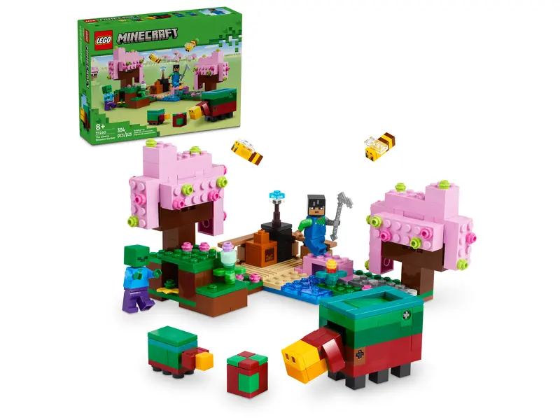 Lego Minecraft - Le jardin des cerisiers en fleurs