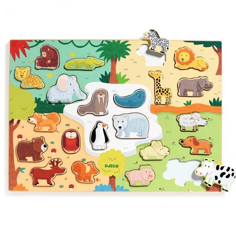 Puzzle animaux