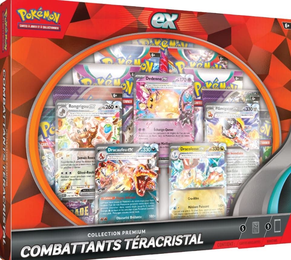 Pokemon Coffret Collection Premium Combattants Téracristal 