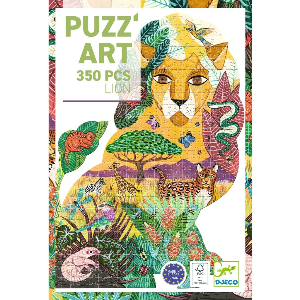 puzz'art - lion 350 pcs