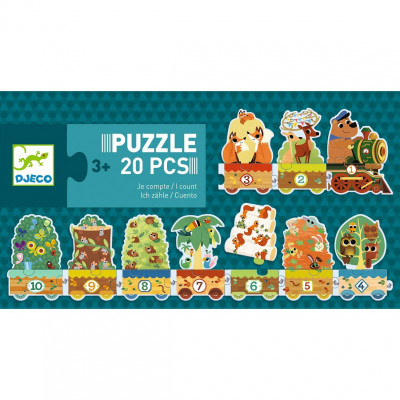  PUZZLE TRIO - Puzzle frise Je compte