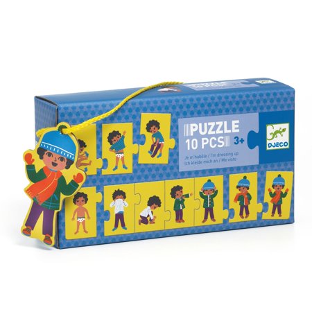 Puzzle Duo Je m'habille 10 Pcs