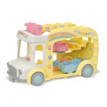 Sylvanian Families Bus et cour de récréation