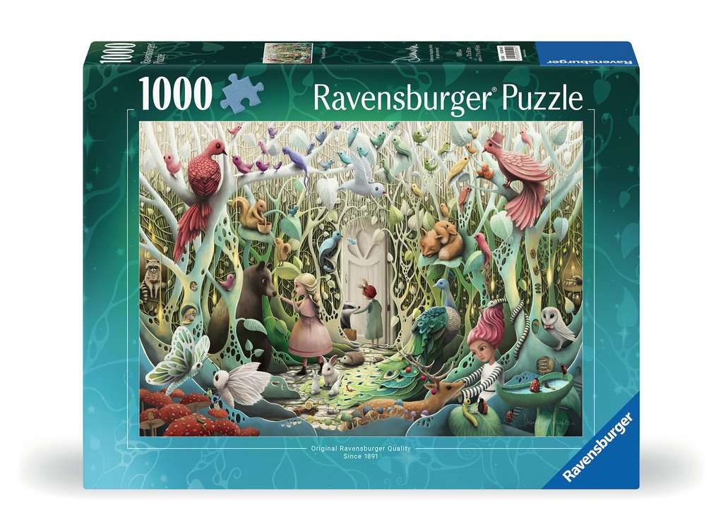 Puzzle 1000 pièces - Le jardin secret