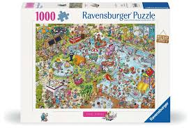 Puzzle 1000 pcs - La piscine