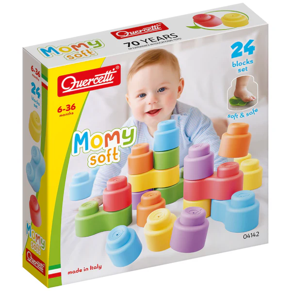 Momy Soft 24 pcs jeux de constructions 