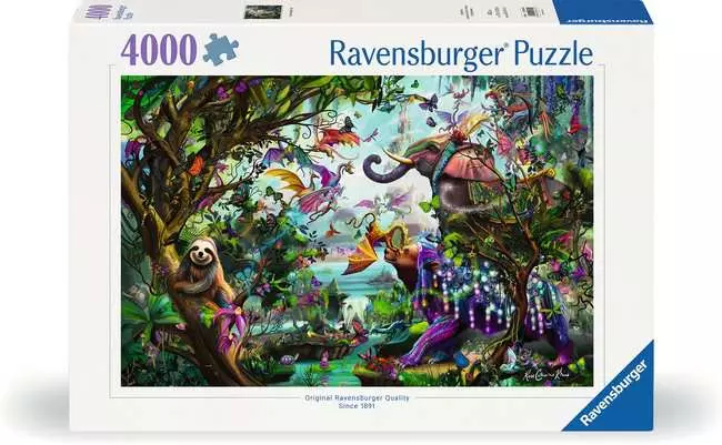 Puzzle 4000 pièces - Dragons des tropiques