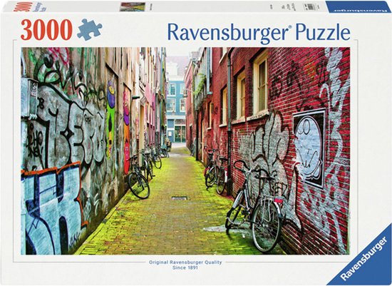 Puzzle 3000 pièces - Street Art in Amsterdam