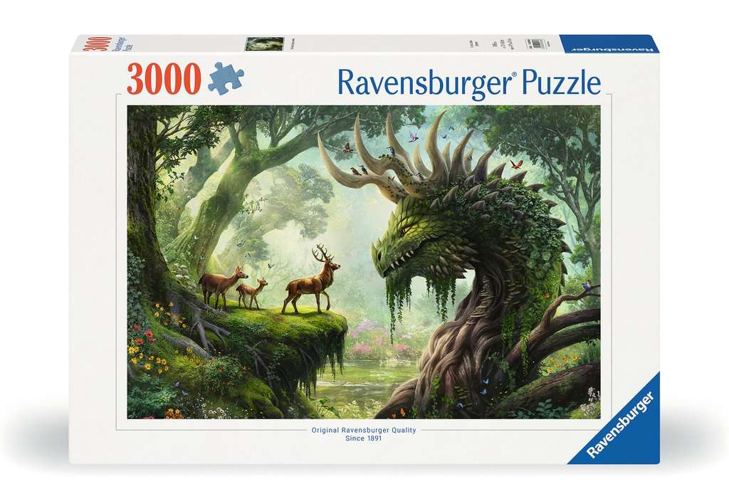 Puzzle 3000 pièces - Le réveil du dragon