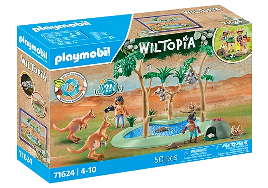  Playmobil Wiltopia - Explorateurs avec animaux australiens