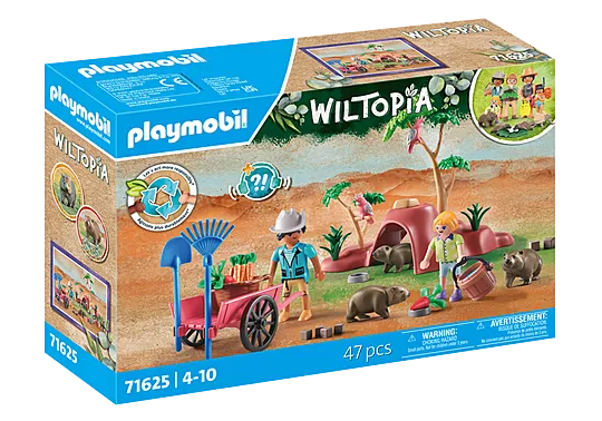 Playmobil Wiltopia - Terriers de wombats