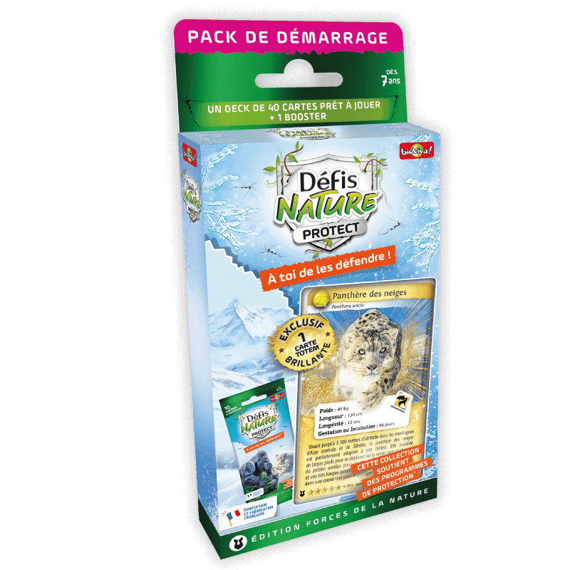 Bioviva - Défis Nature Protect - Pack de démarrage - Panthère des neiges