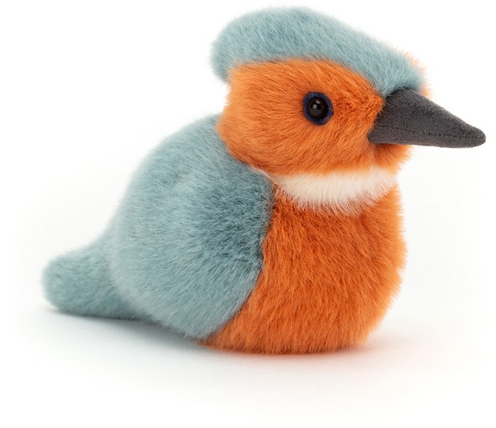 Jellycat - Oiseau bleu/orange