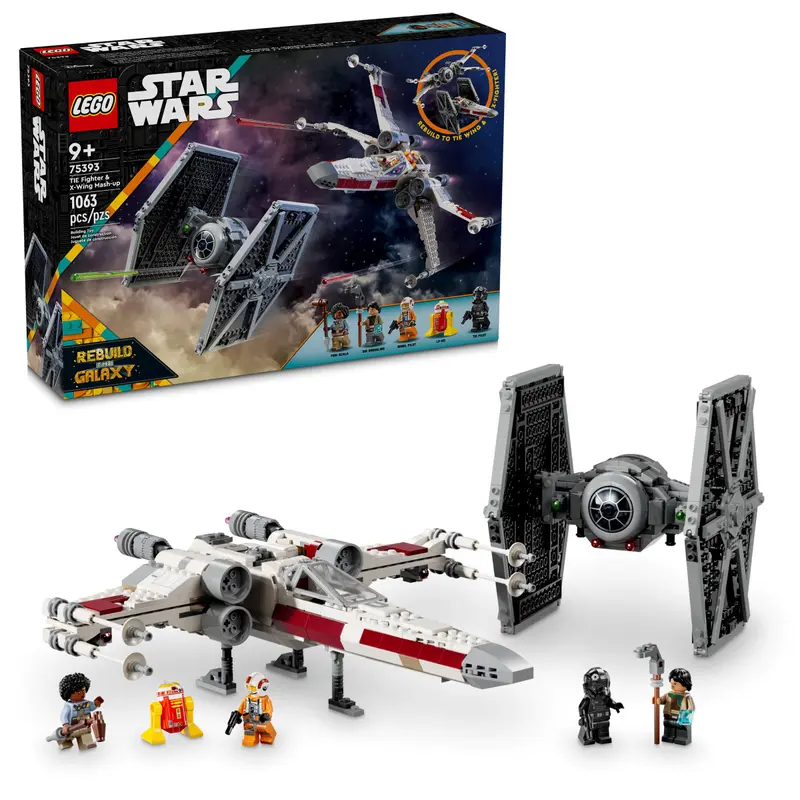 Lego 75393 - TIE Fighter et X-Wing à combiner