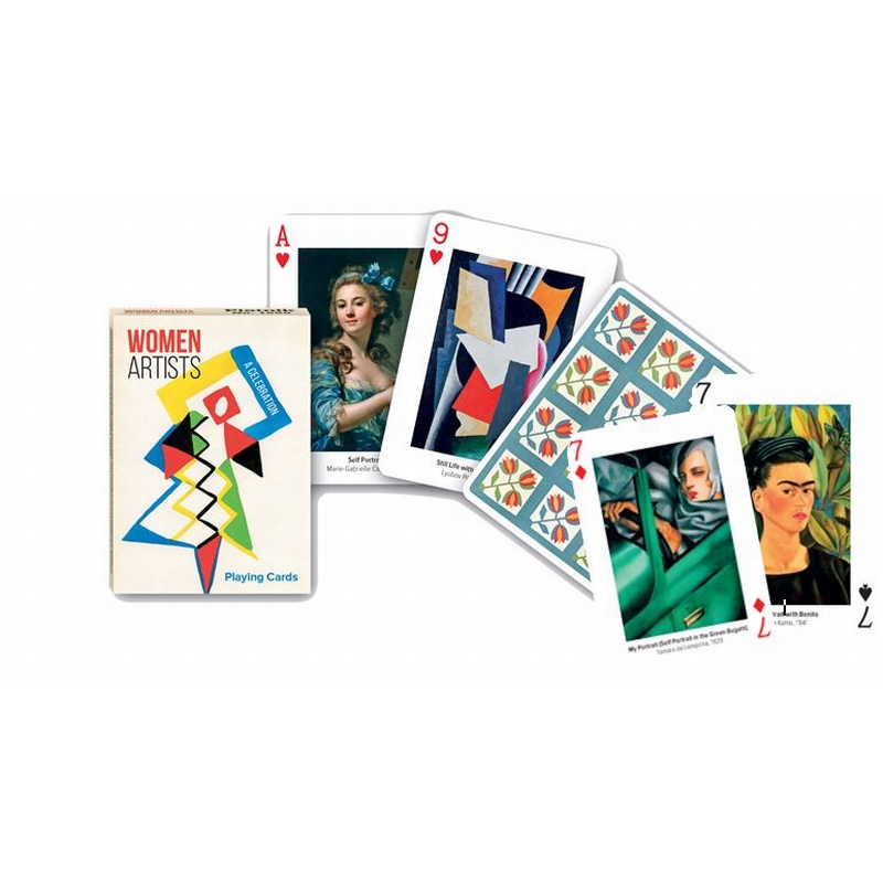 jeu de 55 cartes - Women artists